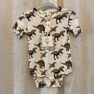 Kate Quinn Dino Henley Bodysuit - Bamboo